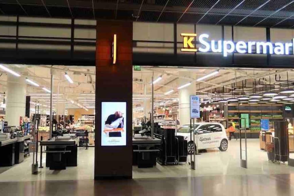 Brand New Modern Condo Built-In Mall Of Tripla هلسنكي المظهر الخارجي الصورة